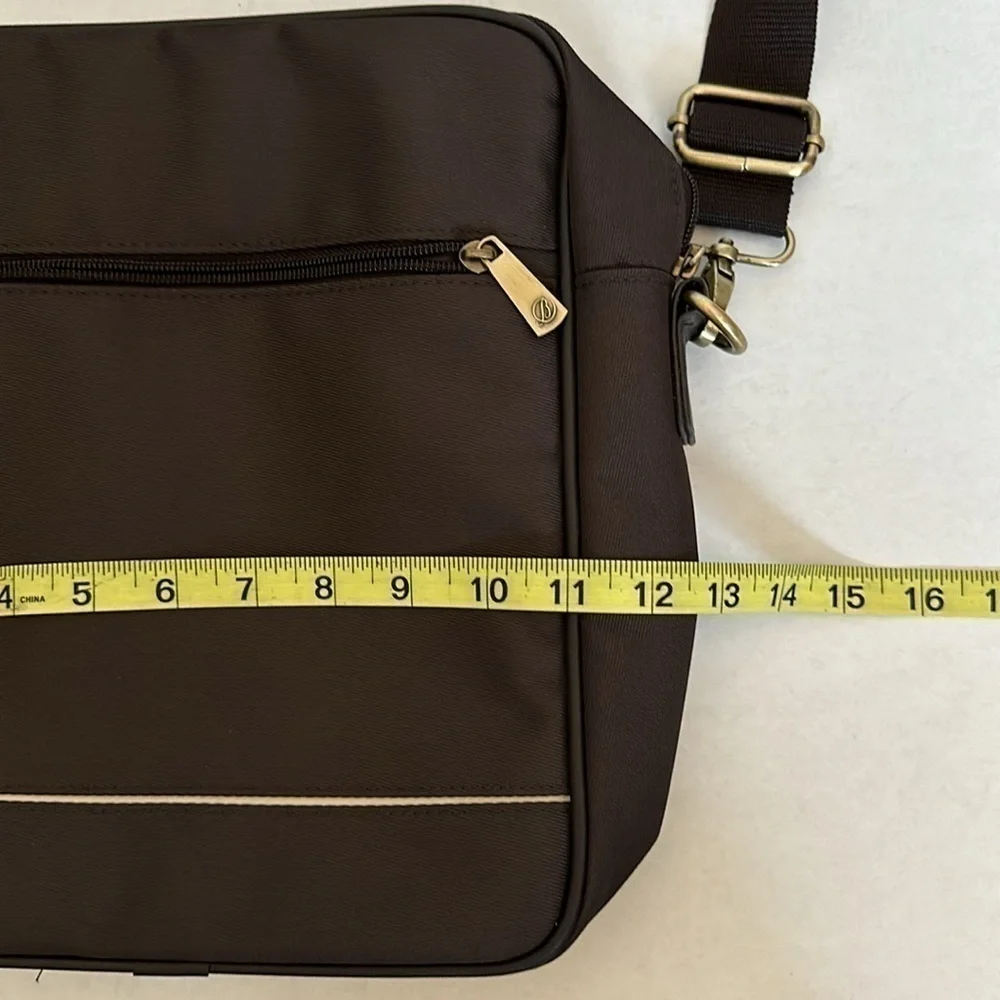 Ballantines Sling Bag in Brown with gold details